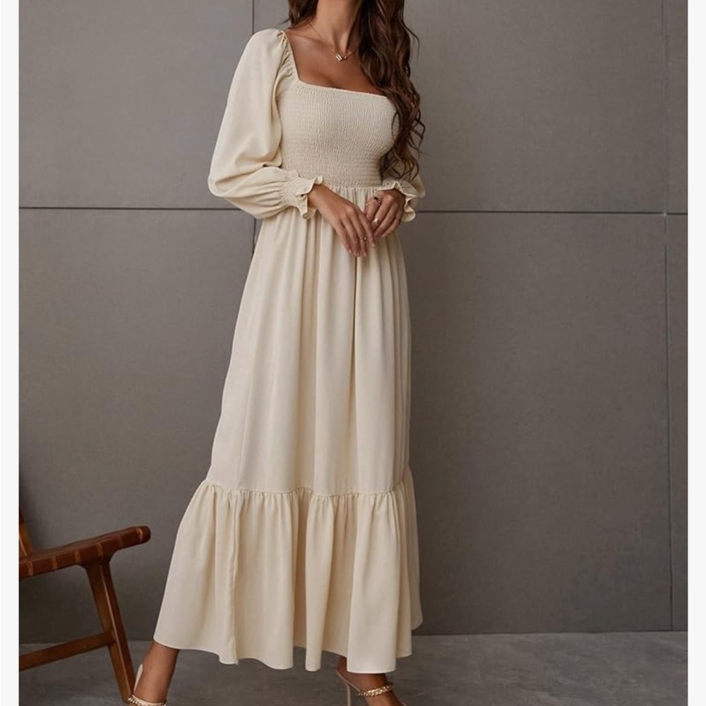 Stunning Beige Dress